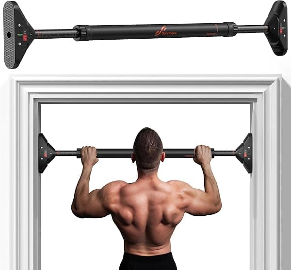 Barre de traction sans vis Sportneer (75–94 cm)